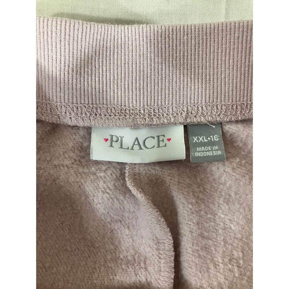 Children Place Girls Pink Shine Tracksuit Hoodie Sweatshirt Jogger Set Size‎ XXL
